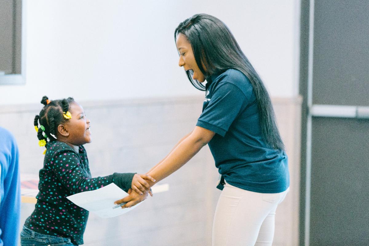 Holding hands – Boys & Girls Clubs